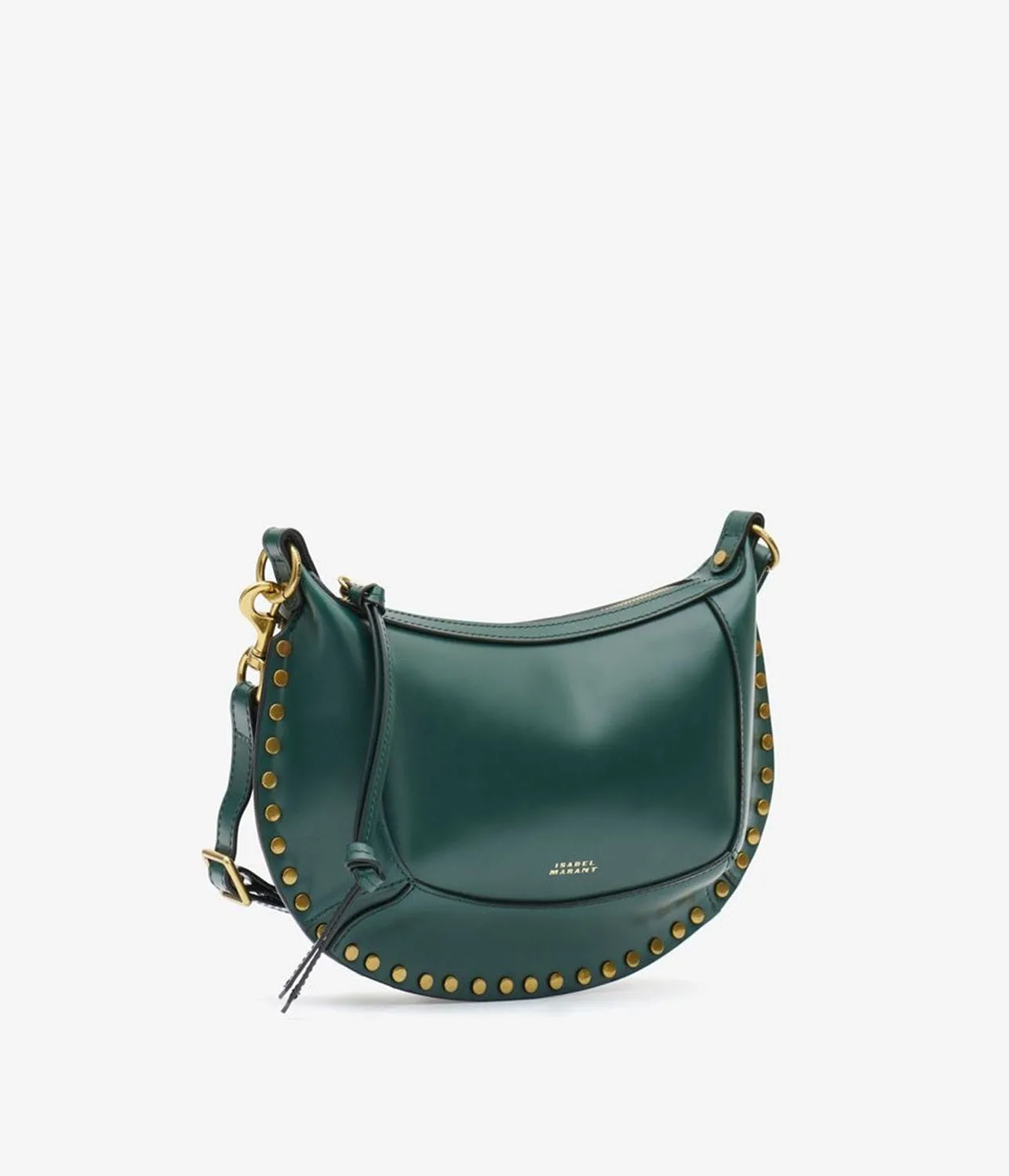 OSKAN MOON SHOULDER BAG- DARK GREEN