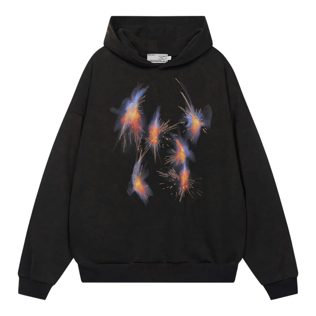 Painted Fireworks Hoodie