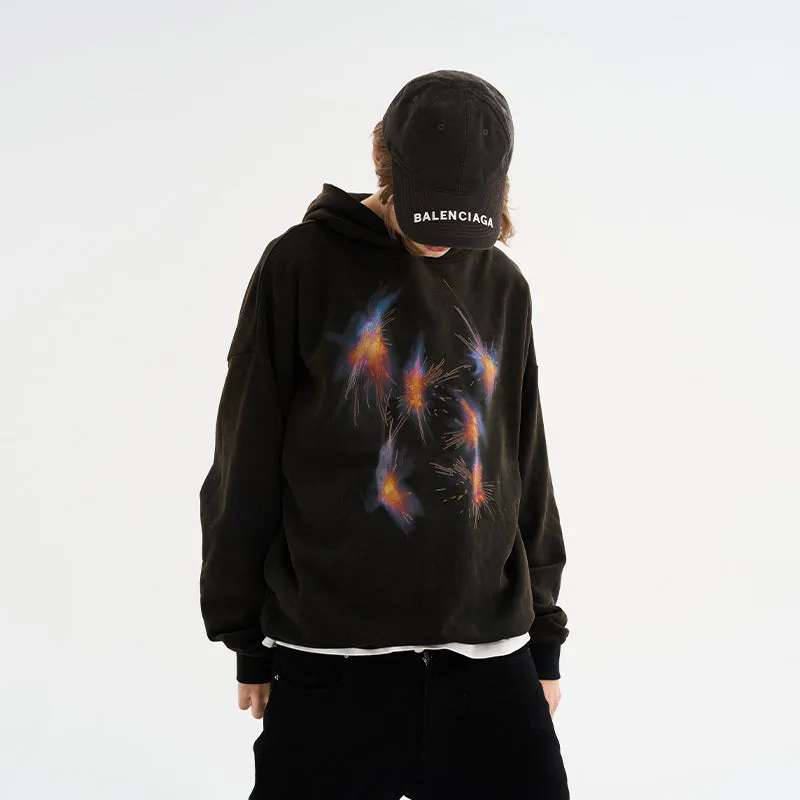 Painted Fireworks Hoodie