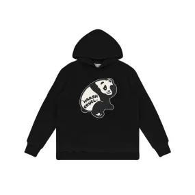 Panda Logo Printed Hoodie