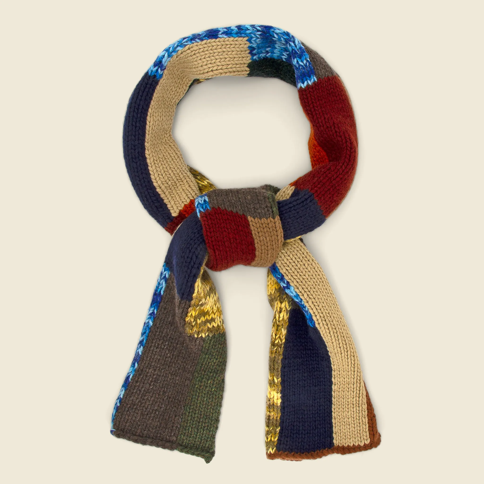 Patchwork Scarf - Multi