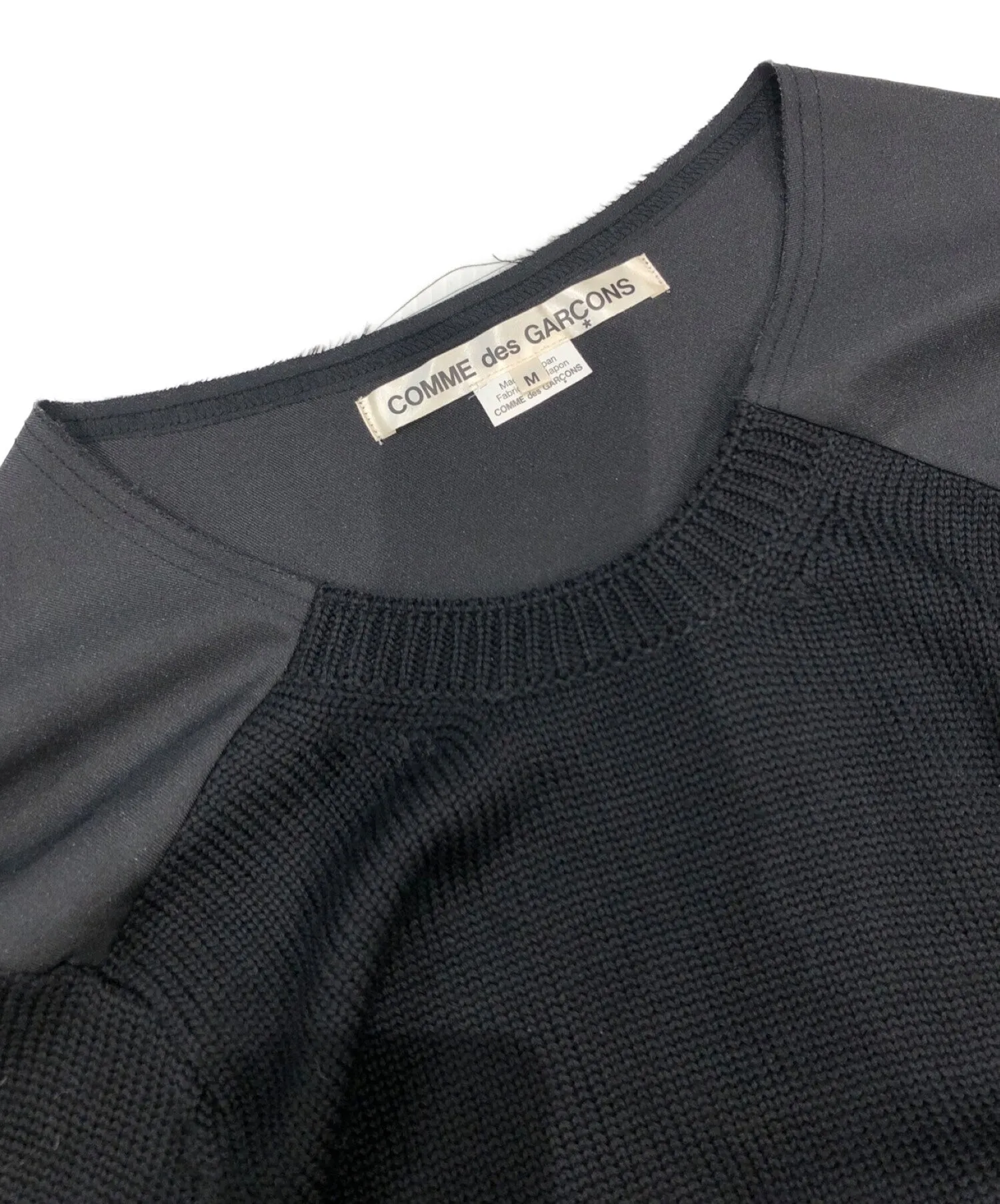 [Pre-owned] COMME des GARCONS Docking knitwear made of different materials GH-N016