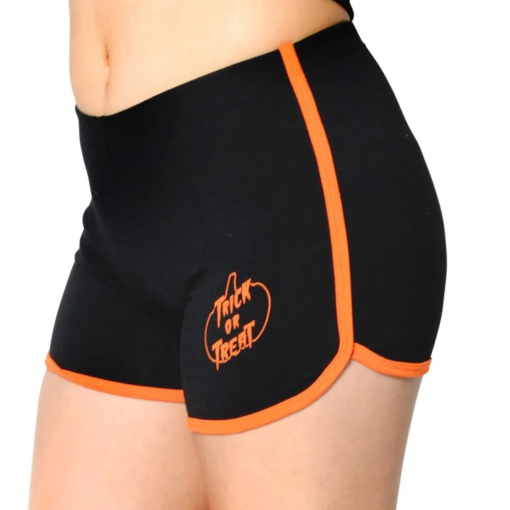 Pumpkin Trick or Treat Running Shorts