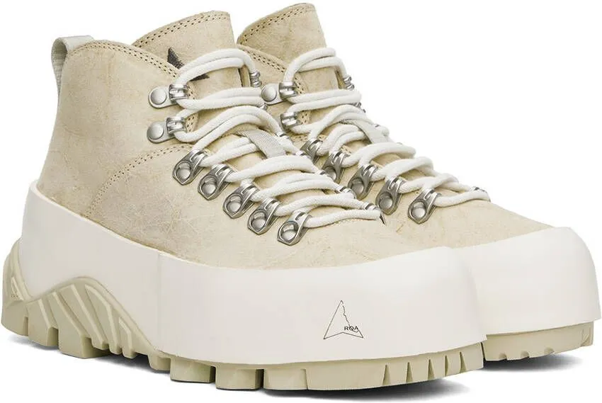 ROA Beige CVO Boots