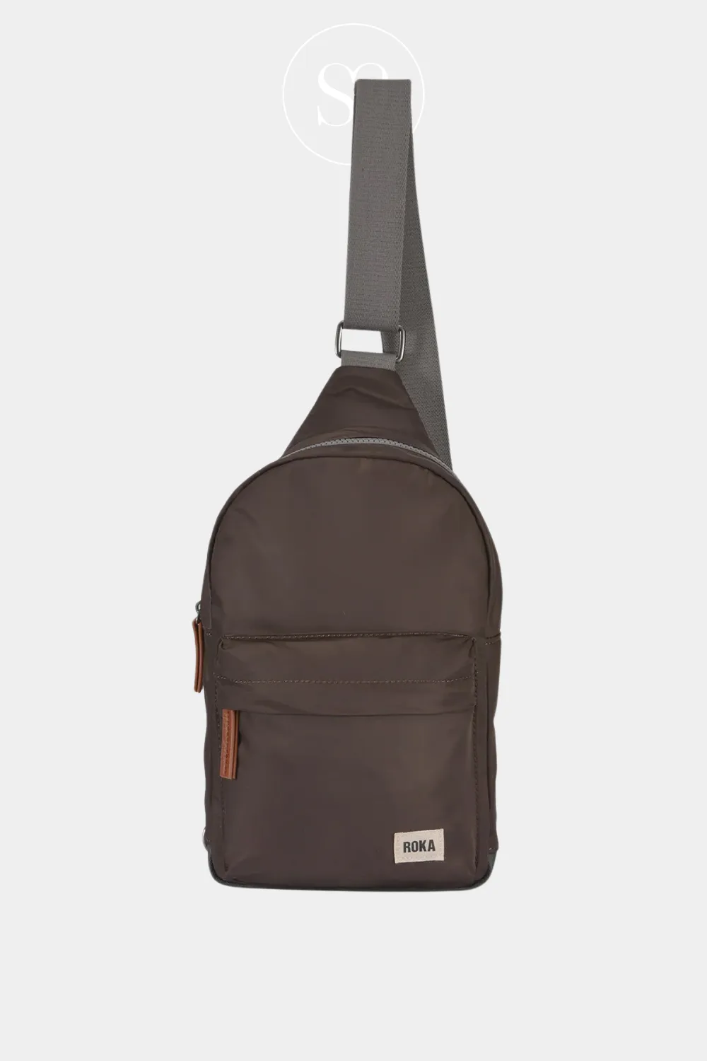 ROKA WILLESDEN B BROWN (DARK CHOCOLATE) CROSSBODY BACKPACK