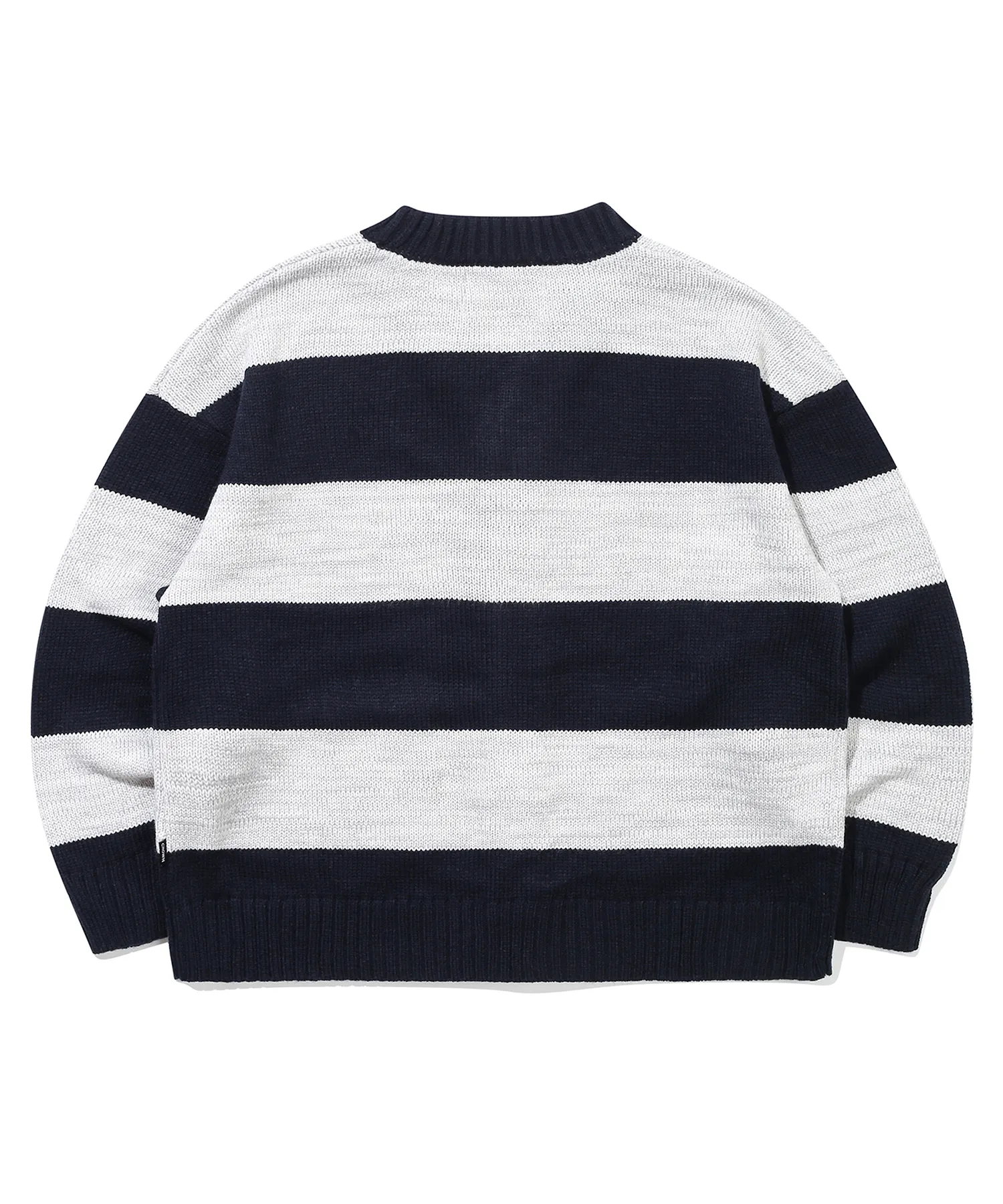 ROMANTIC CROWN  |[ROMANTIC CROWN]★ATHLETIC LOGO STRIPE KNIT CARDIGAN