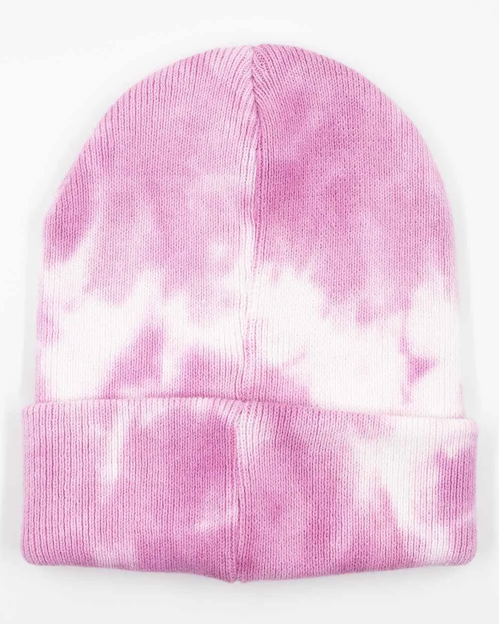 Satan Is My Daddy Pink Tie Dye Beanie