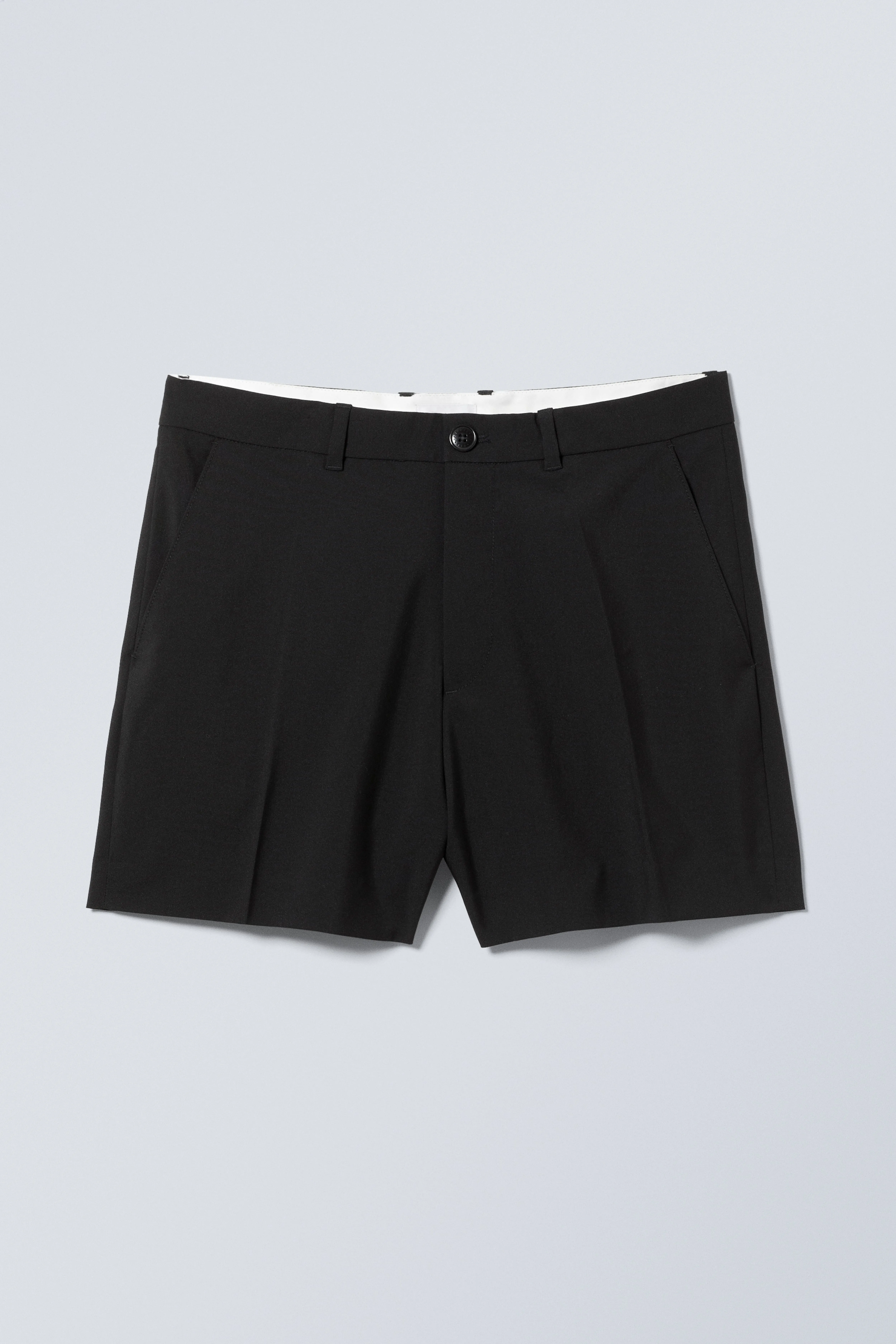 Short Suit Shorts - Knee length - Black - Men | H&M GB