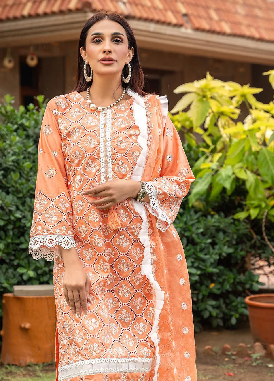 Signature Minakari By Zainab Fazlani Premium Lawn 3 Piece Unstitched Suit ZF24SMPL D-04