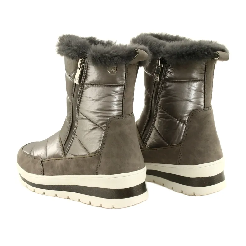 Snow boots membrane Caprice 26425-27 345 Taupe Comb beige