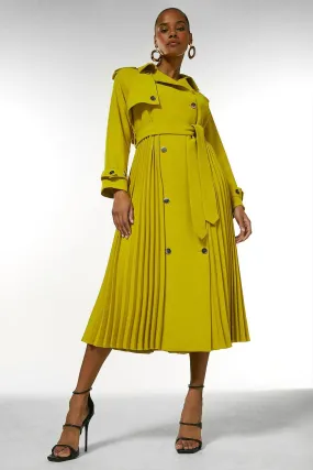 Soft Pleated Trench | Karen Millen