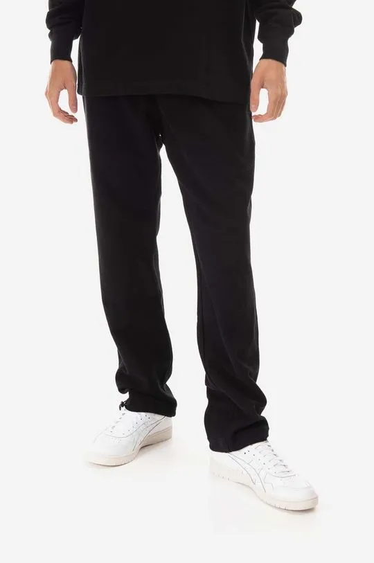 STAMPD cotton trousers black color