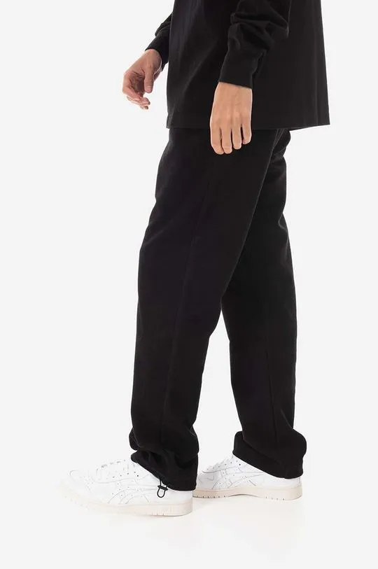 STAMPD cotton trousers black color