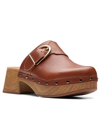 Tan Leather Sivanne Sun Sandals by Clarks | Look Again