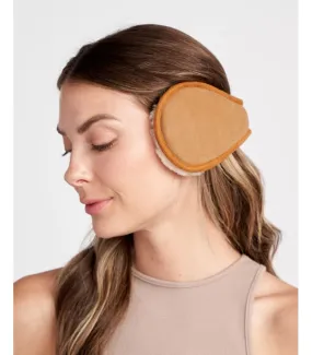 Tan Shearling Earmuffs | FurSource.com