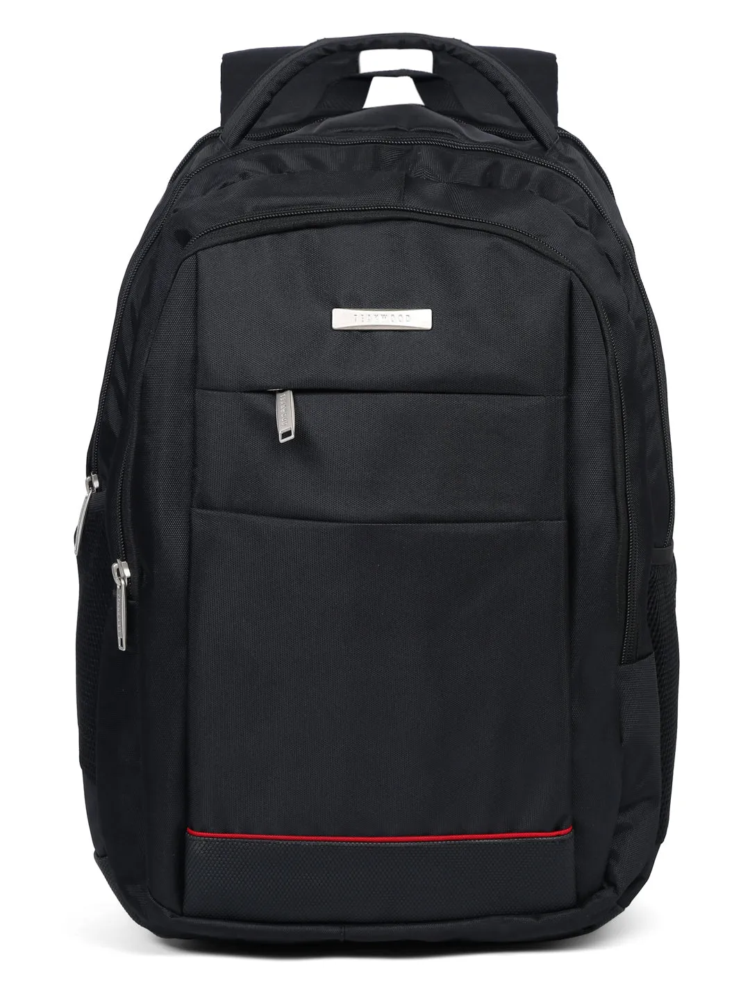 Teakwood Genuine Polyester Backpack - Black