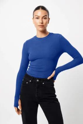 The Brooklyn Top Cobalt