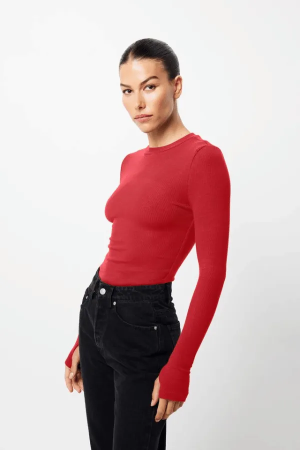 The Brooklyn Top Red