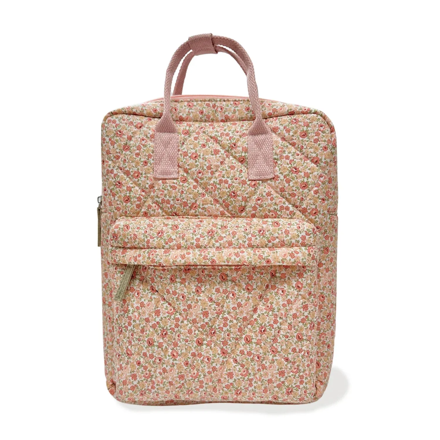 The Margot Floral Quilted Backpack - KIDS