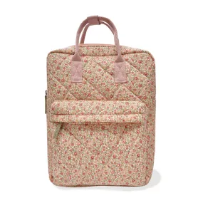 The Margot Floral Quilted Backpack - KIDS