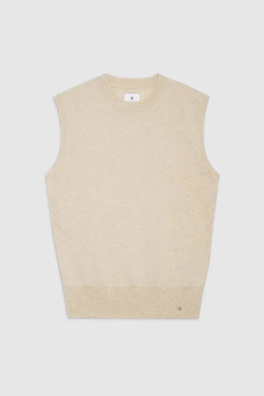 THE RONAN SWEATER IN OAT - ANINE BING