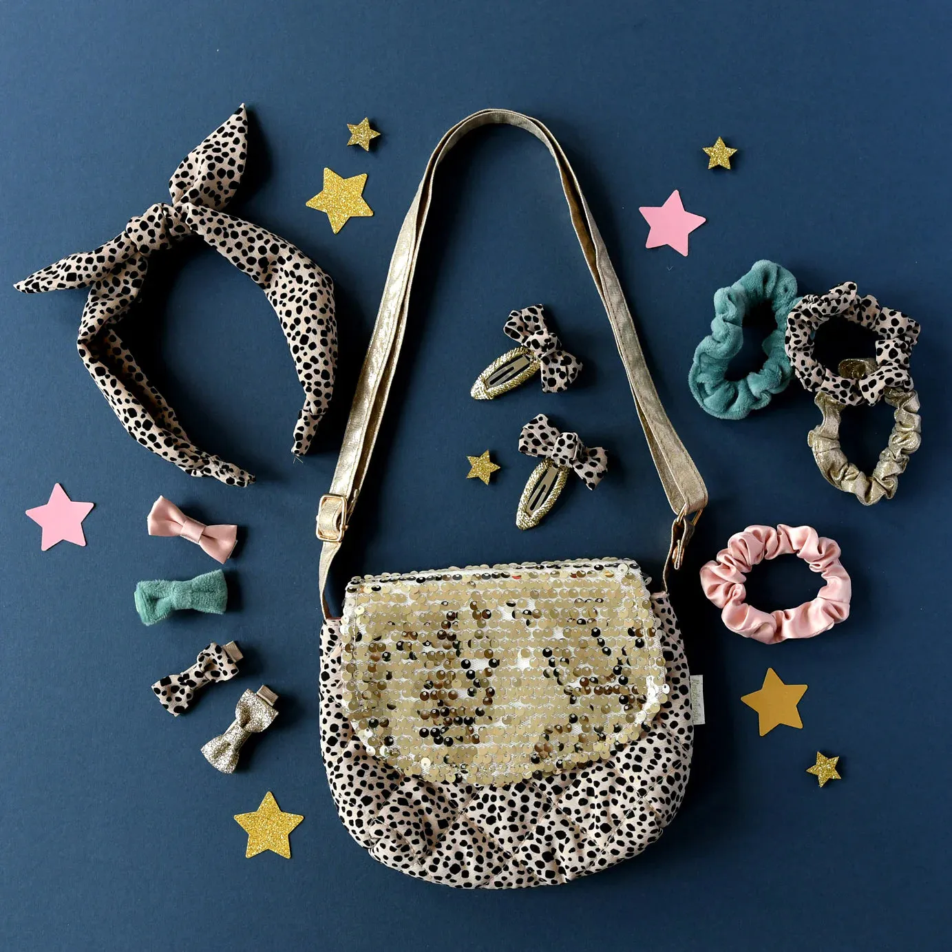 The Sequin Leopard Purse - KIDS