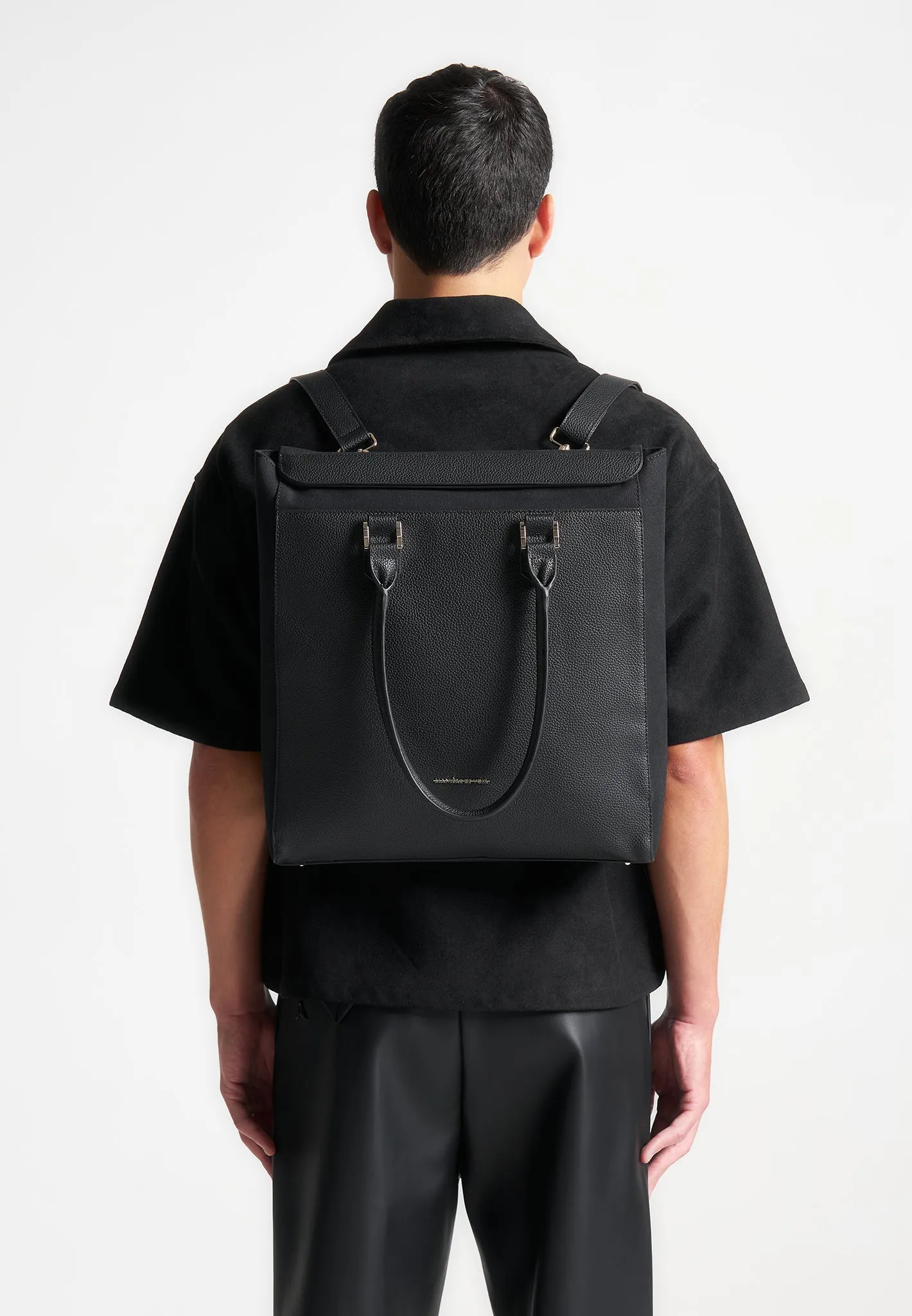 Tote Backpack - Black