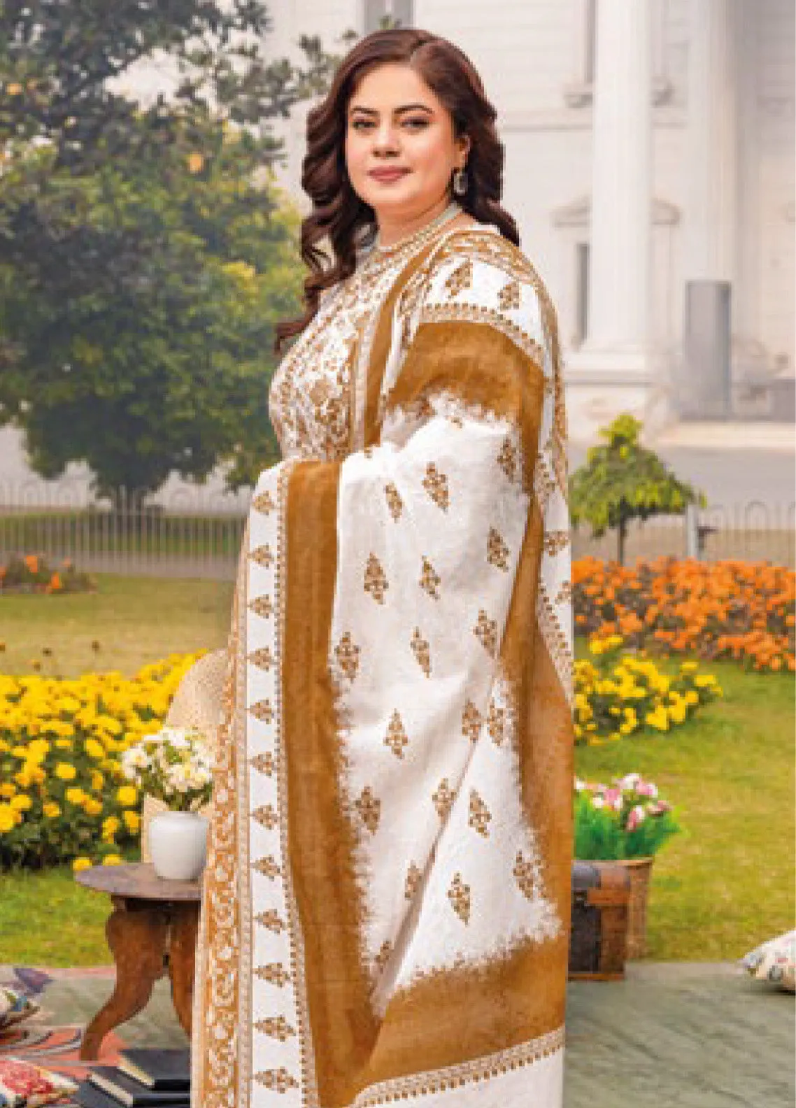 Tribute To Mothers By Gul Ahmed Printed Lawn Unstitched 3 Piece Suit - GA24ML CL-42193 A