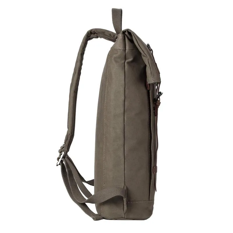 Troop London TRP0425 Heritage Laptop Backpack in Olive