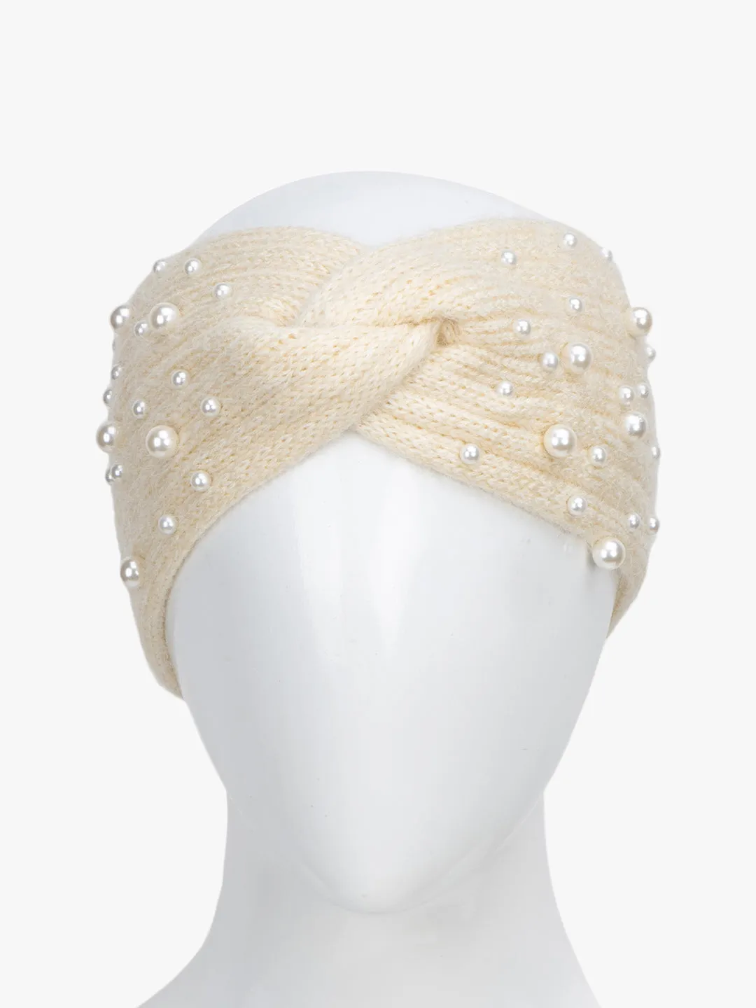 Twisted Headband With Beads