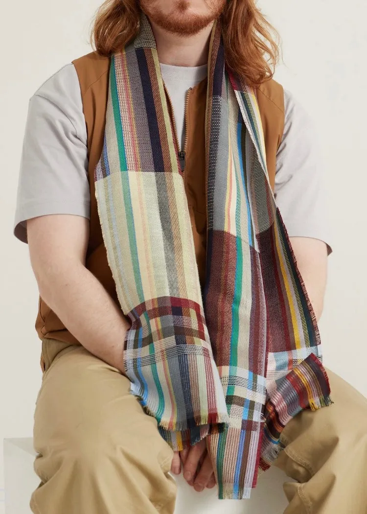 Wallace + Sewell | Aldine Fig Silk + Linen Scarf