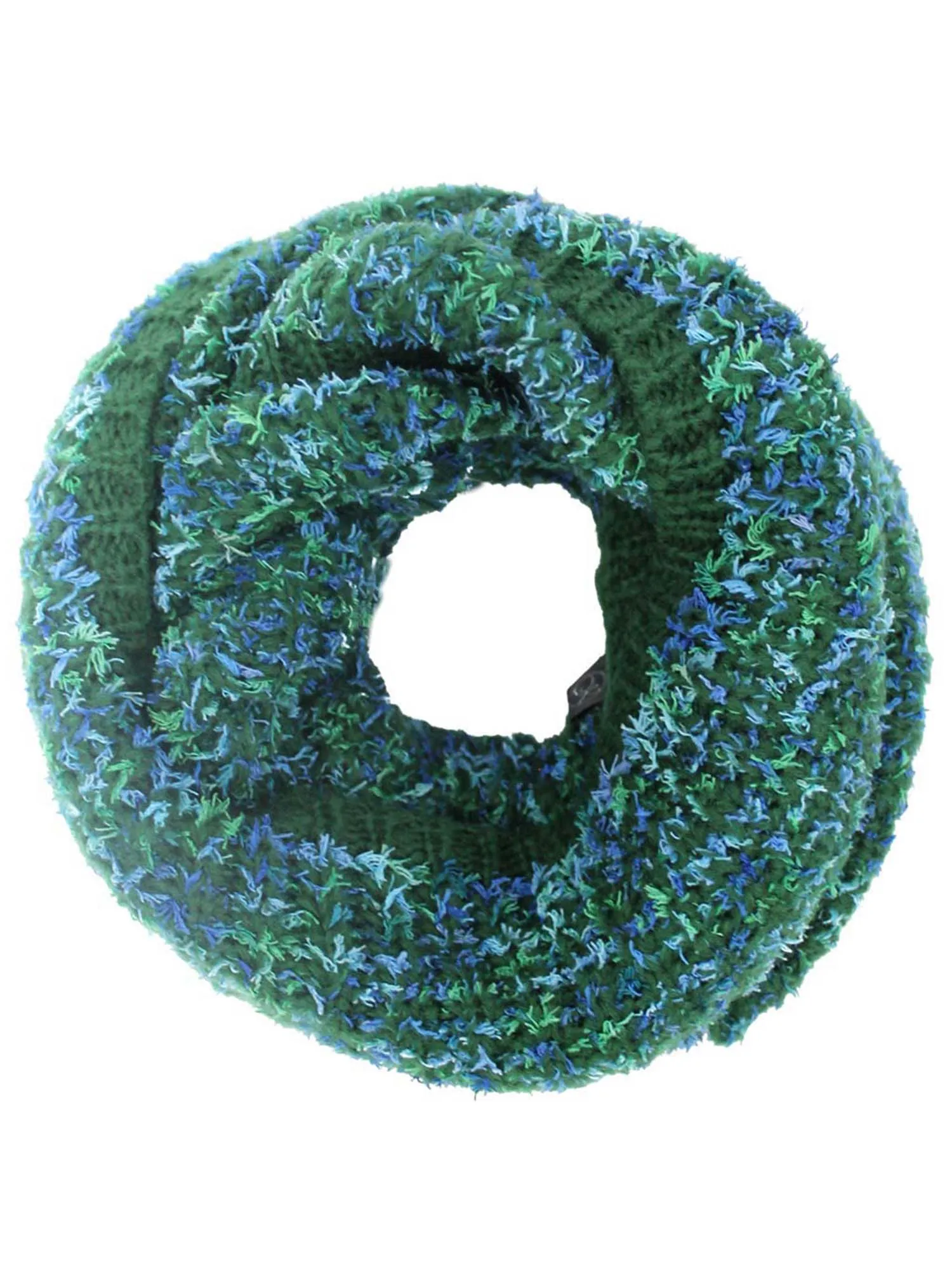 Winter Knit Multicolor Unisex Infinity Scarf