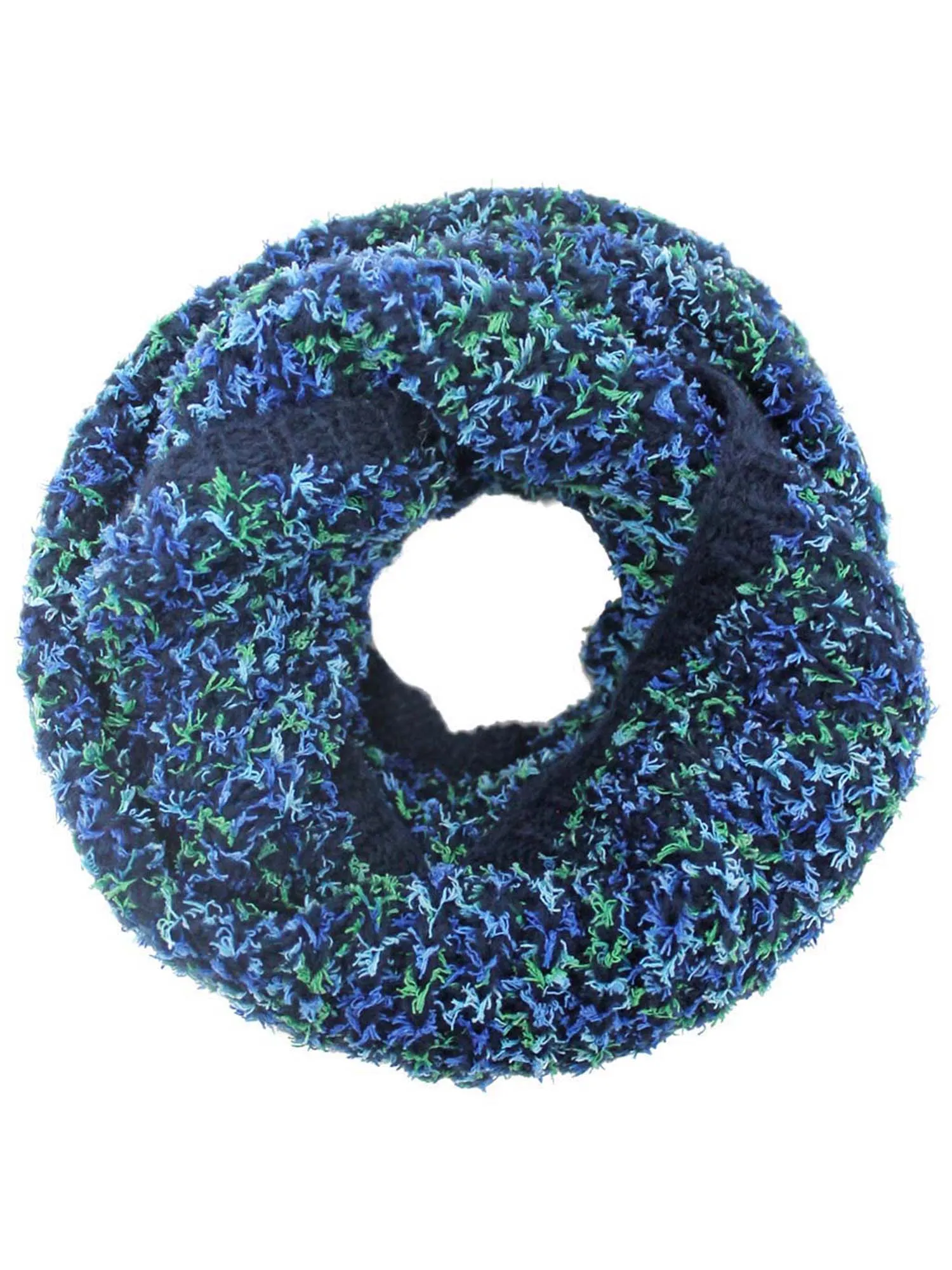 Winter Knit Multicolor Unisex Infinity Scarf