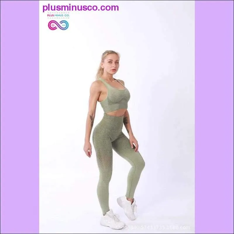 Women Sport Suit Fitness Female Yoga Set Ombre Push Up