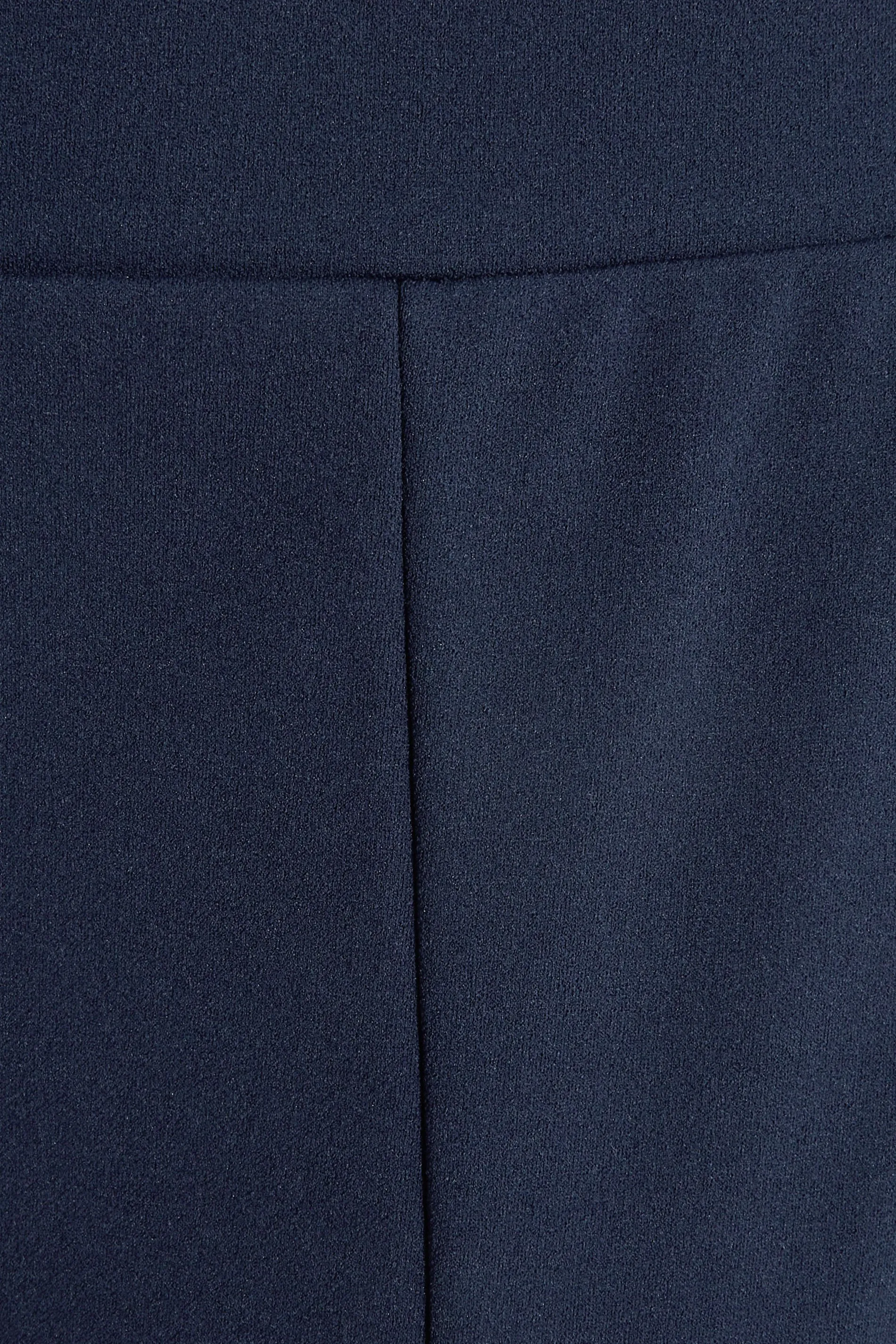 YOURS Curve Navy Blue Stretch Tapered Trousers